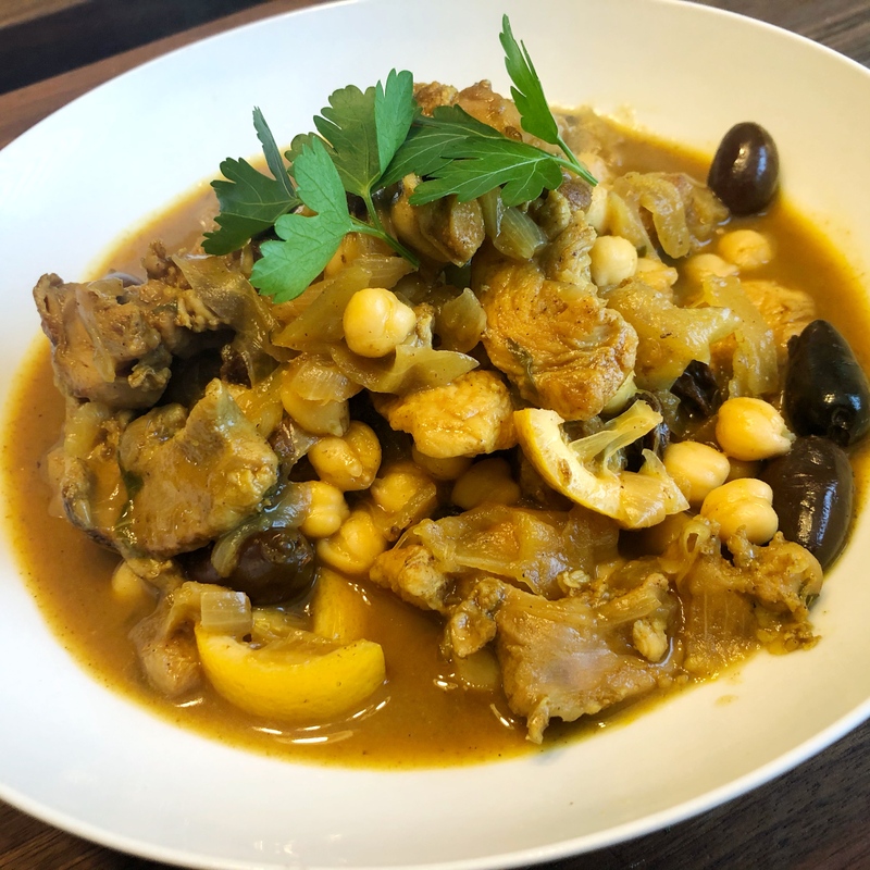 Moroccan Chicken Tajine