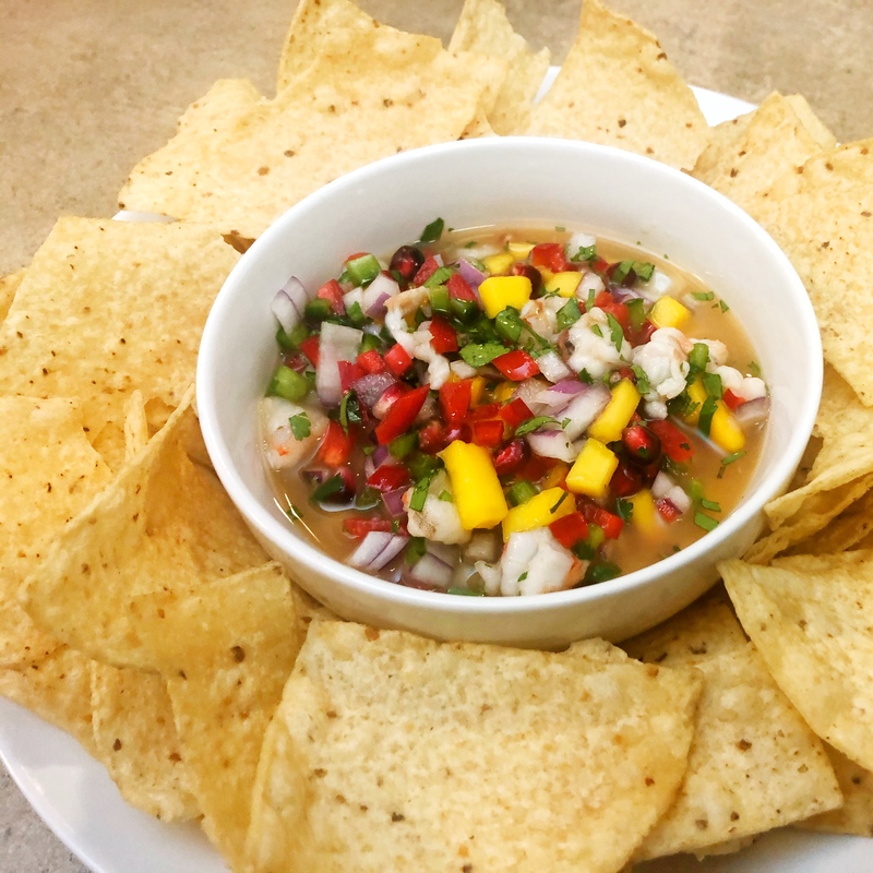 Pomegranate Mango Shrimp&nbsp;Ceviche