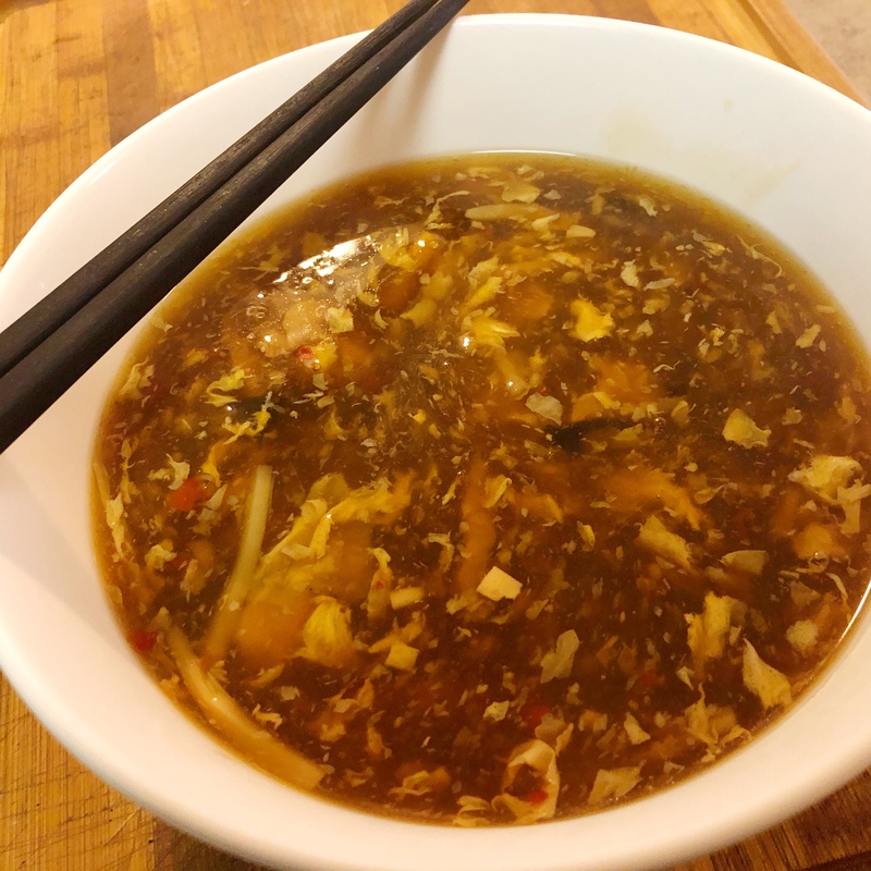 Authentic Chinese hot sour&nbsp;soup